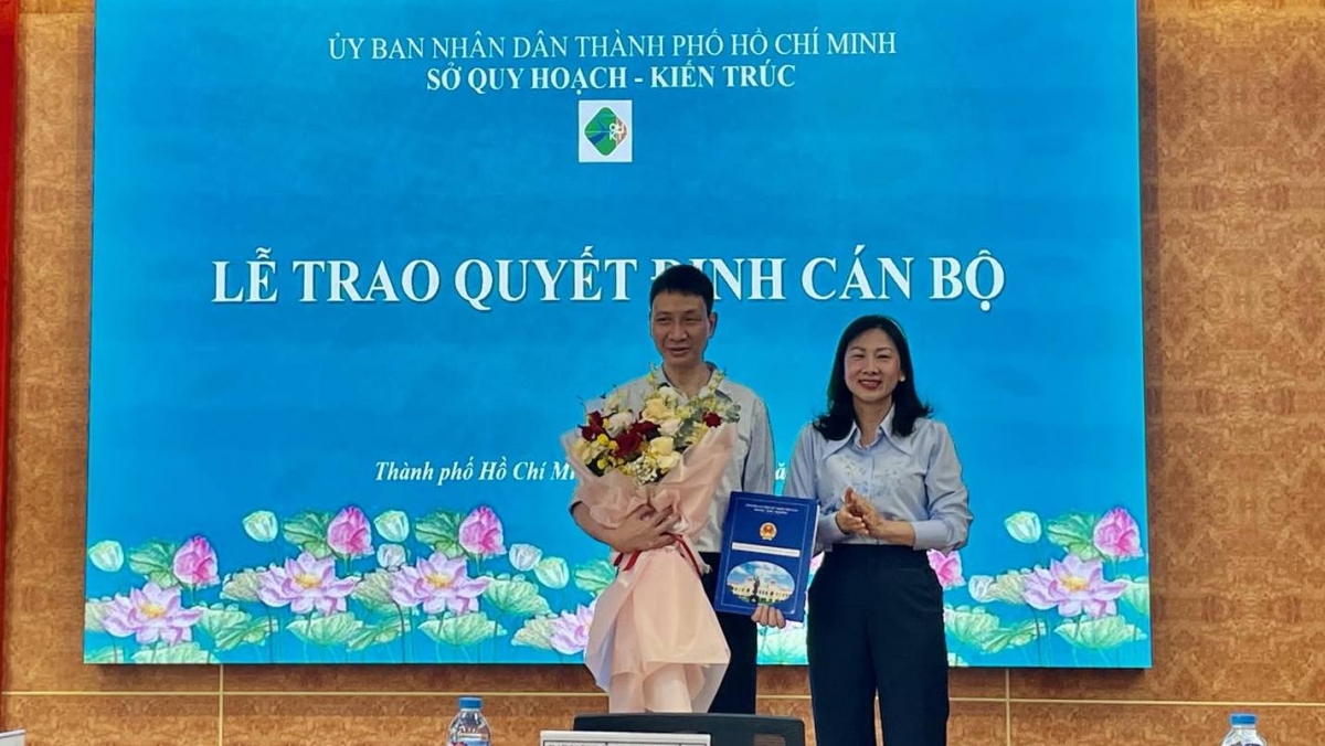 Ông Trương Trung Kiên được giao quyền Giám đốc Sở Quy hoạch - Kiến trúc TP.HCM
